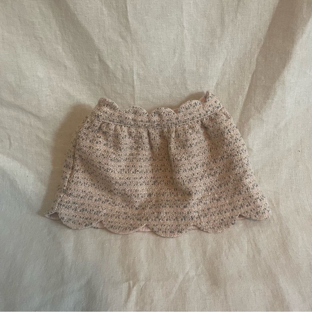 Janie and Jack tweed style skirt